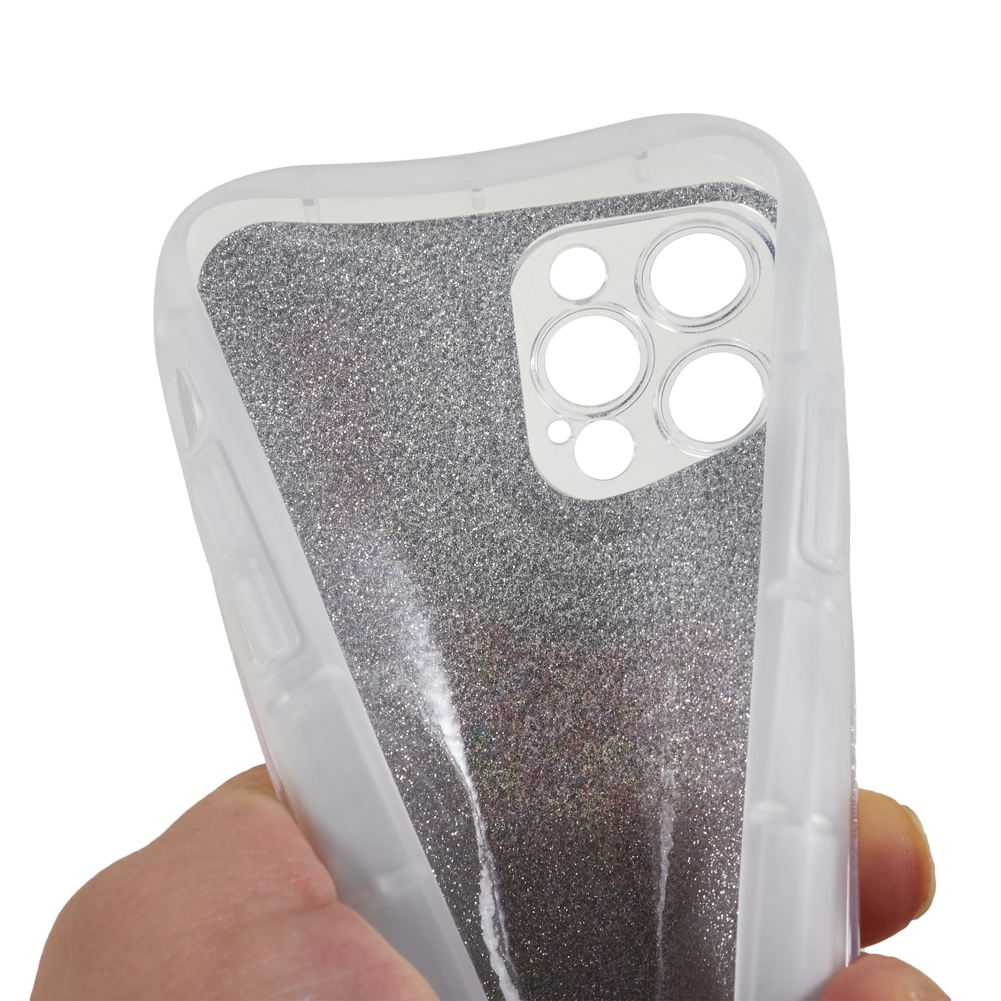 Til iPhone 12 Pro 6,1 tommer Glitter Sparkle Epoxy telefoncover Blødt TPU faldbeskyttelsescover Til iPhone 12 Pro 6,1 tommer Glitter Sparkle Epoxy telefoncover Blødt TPU faldbeskyttelsescover